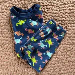 EUC Hanna Andersson Short Sleeve Pajama Set - Size 5 (110 cm)